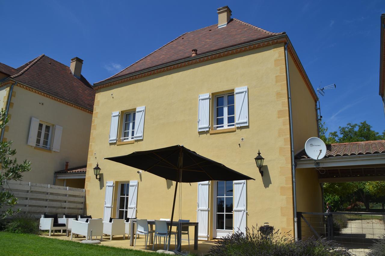 Mouleydier Chateau Les Merles Et Ses Villas מראה חיצוני תמונה
