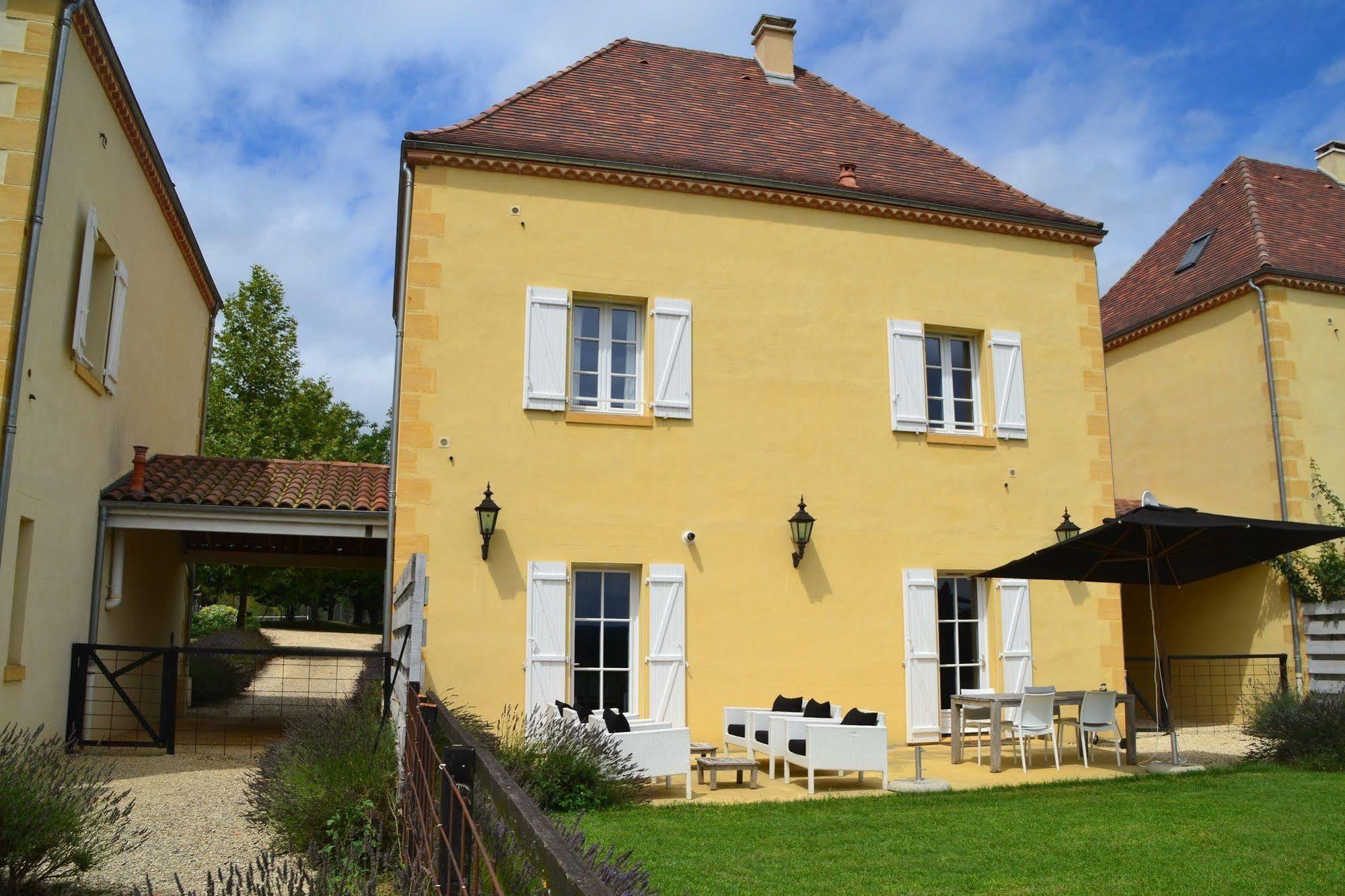 Mouleydier Chateau Les Merles Et Ses Villas מראה חיצוני תמונה